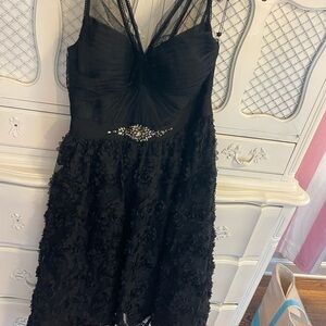 Elegant Black Evening Dress NWT